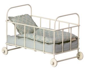 Cot Bed Micro Blue Maileg USA