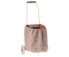 Trolley, Multi dots - Rose