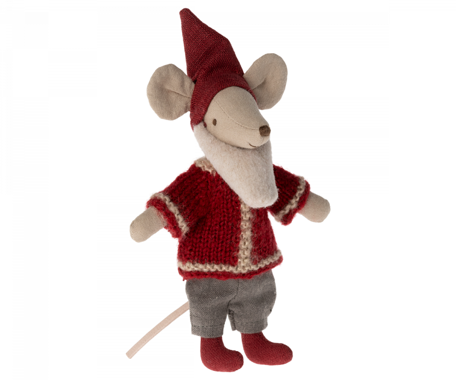 santa mouse stuffed animal