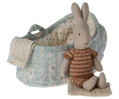 Rabbit in Carry Cot, Micro - Maroon