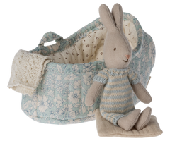 Rabbit in Carry Cot, Micro - Mint