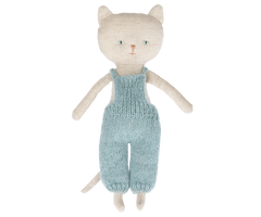 Kitten in Overalls - Blond