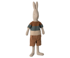 Rabbit, Size 4 - Knitted Shirt and Shorts