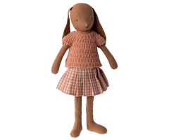 Bunny, Size 3 - Knitted Shirt & Skirt