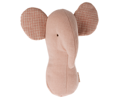 Lullaby Friend Rattles, Elephant - Rose