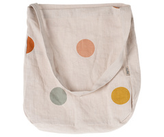 Tote bag, Multi dots - One strap